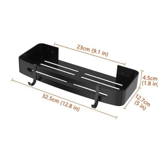 Prateleira de Casa de Banho Sem Furar – 2 Unidades